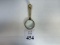 MID CENTURY SHERLOCK HOLMES MAGNIFYING GLASS