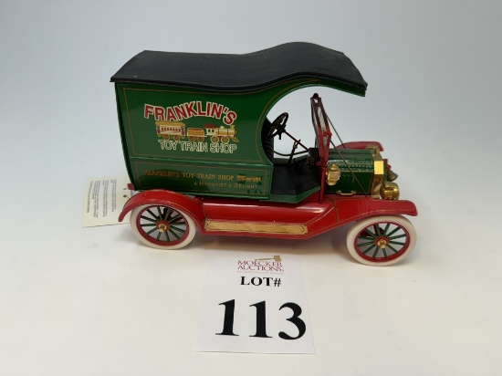 FRANKLIN MINT DIECAST 2002 CHRISTMAS TRUCK