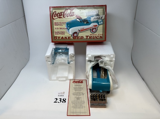 XONEX COCA-COLA LIMITED EDITION STAKE BED TRUCK