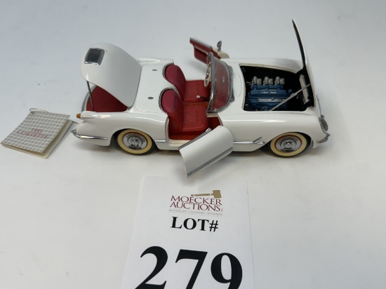 FRANKLIN MINT DIECAST 1953 CHEVROLET CORVETTE