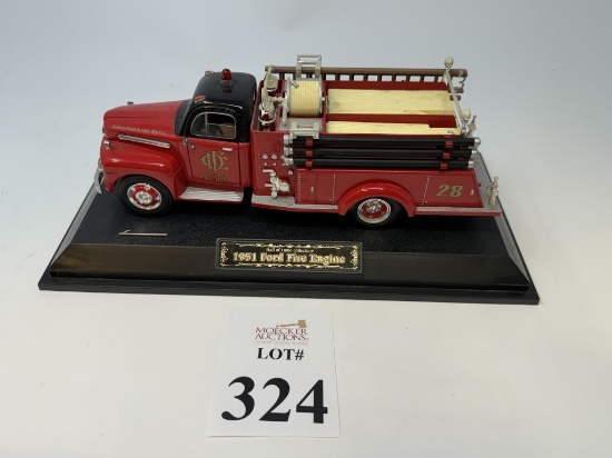 GOLDEN WHEEL DIECAST 1951 FORD FIRE ENGINE