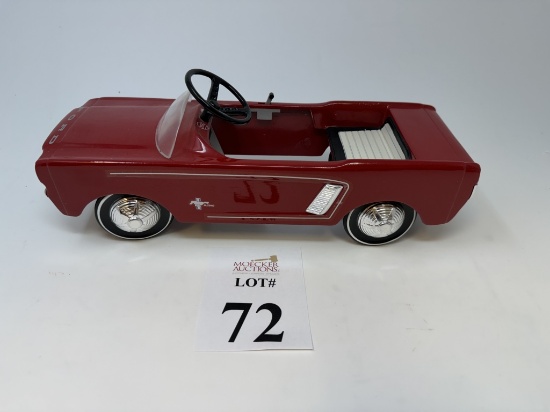 XONEX DIECAST RED MUSTANG PEDAL CAR