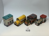 ASSORTED COLLECTIBLE PIGGY BANKS