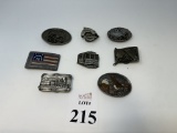 ASSORTED DESIGN/STYLE BELT BUCKLES