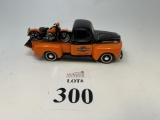 DIECAST 1948 FORD PICKUP HARLEY DAVIDSON