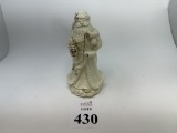 SEARS VINTAGE CERAMIC SANTA MUSIC BOX