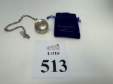 HANSLIN QUART POCKET WATCH WITH CHAIN