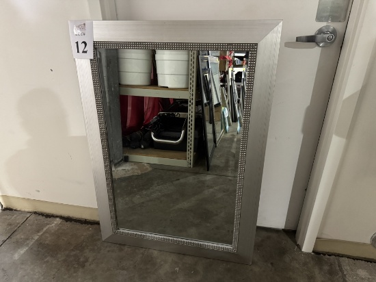 DECORATIVE FRAMED MIRROR