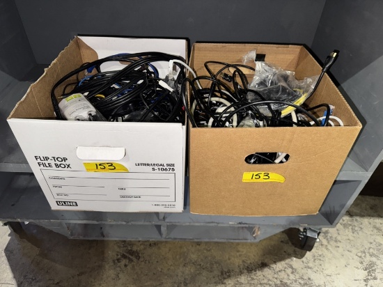 LOT CONSISTING OF CABLES AND SURGE PROTECTORS