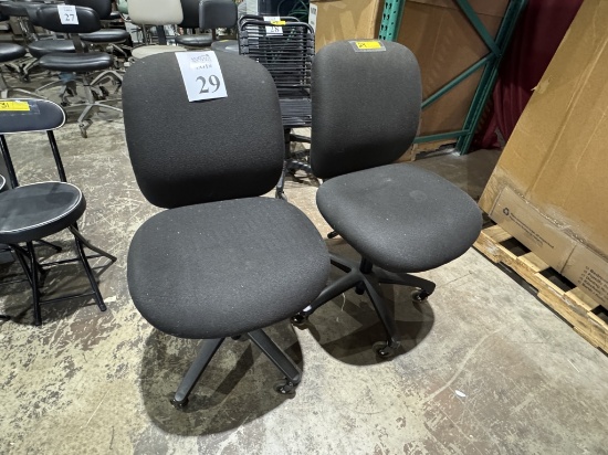 RECEPTIONIST ROLLING BLADE WHEEL CHAIRS