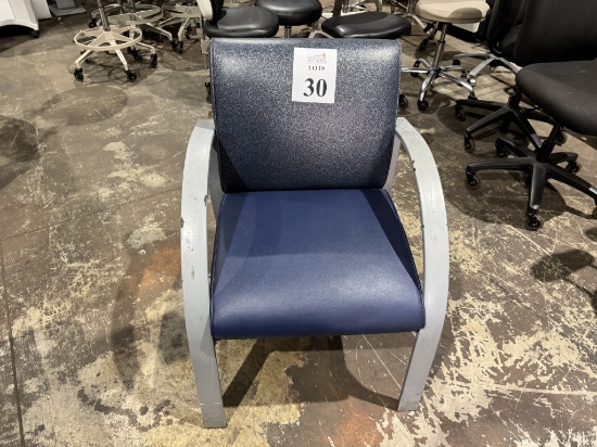 VINYL CLIENT CHAIR