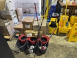 LOT CONSISTING OF (3) O-CEDAR SPINNING MOP BUCKETS