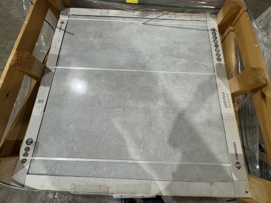 PALLET OF SOFTCEMENT WHITE POLER =SQ FT 460