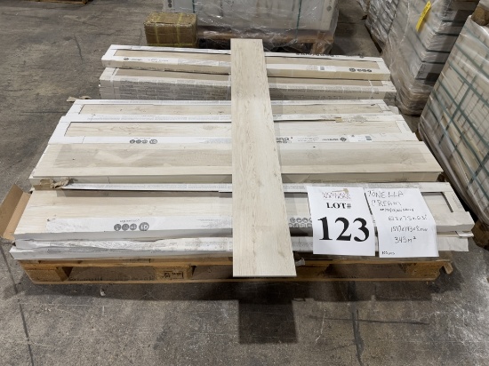 PALLET OF TONELLA CREAM =SQ FT 343