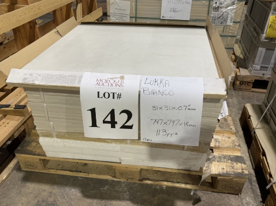 PALLET OF LUKKA BIANCO =SQ FT 266