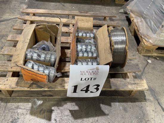 LOT OF WIRE COILS