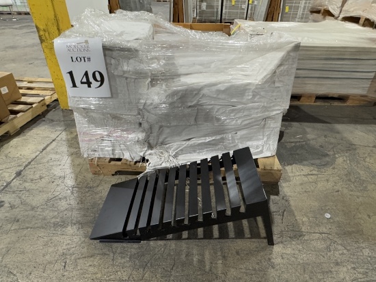 PALLET OF (11) METAL RAMPS, 34"L X 13"H