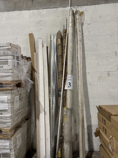 LOT OF TRACKS AND MOLDINGS