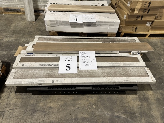 PALLET OF ACERO MARRONE =SQ FT 152