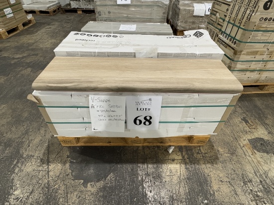PALLET OF (18) V-SHAPE ACERO SABBA TILES