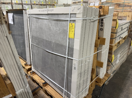 PALLET OF SOFTCEMENT SILVER POLER =SQ FT 705