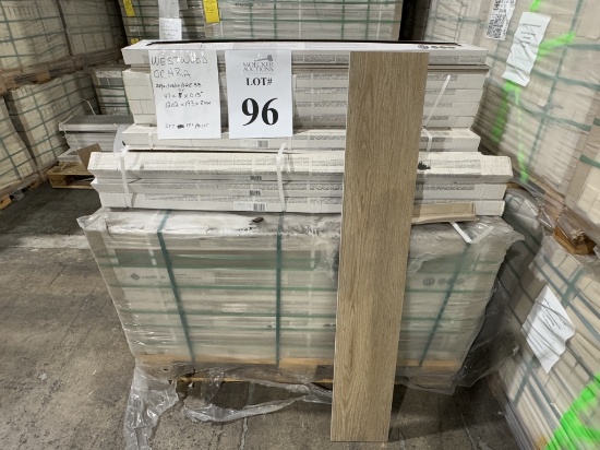 PALLET OF WESTWOOD OCHRA =SQ FT 587