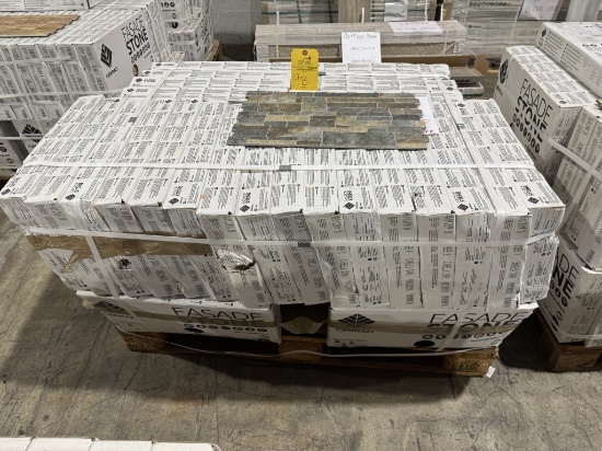 PALLET OF FASADE STONE, CANELLA DARK =SQ FT 453
