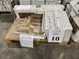 PALLET OF FASADE STONE, CANELLA TERRA =SQ FT 141