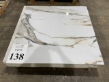 PALLET OF CALACATTA GOLD POLER =SQ FT 705