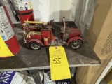 VINTAGE METAL FIRE TRUCK