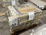PALLET OF ART WOOD DUST =SQ FT 396