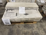 PALLET OF (14) V-SHAPE TONELLA CREAM TILE