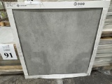 PALLET OF SOFTCEMENT SILVER RECT =SQ FT 613