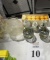 LOT CONSISTING OF ASSORTED CANDLES AND CANDLE HOLDERS