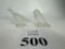FROSTED GLASS BIRDS