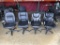 LOT CONSISTING OF OFFICE ROLLING CHAIRS (4)
