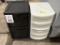LOT CONSISTING OF PLASTIC ROLLING STORAGE CABINETS