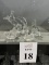 LOT CONSISTING OF ASSORTED CRYSTAL HOME ORNAMENTS