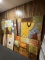 LOT CONSISTING OF ASSORTED SIZE CANVAS WALL ART