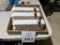LOT CONSISTING OF SHARPS CONTAINER WALL MOUNTS WITH KEYS