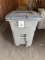 TOTER 96 GALLON ROLLING TRASH CAN GRAYSTONE