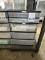 PLASTIC STORAGE CABINET WITH MEDICAL SUPPLIES