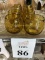 LOT CONSISTING OF (8) ROLI POLI GLASSES (AMBER)