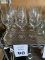 LOT CONSISTING OF (11) ZAFFERANO WINE GLASSES