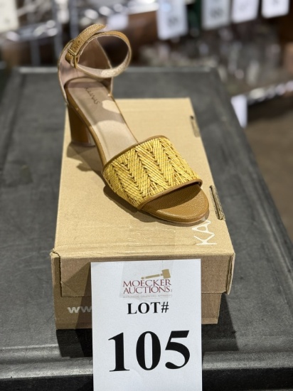 KAANAS BLOCK HEEL SANDAL (1) PAIR SIZE 8