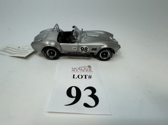 FRANKLIN MINT 1965 AC SHELBY COBRA DIECAST CAR