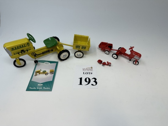 ASSORTED HALLMARK DIECAST TRACTORS
