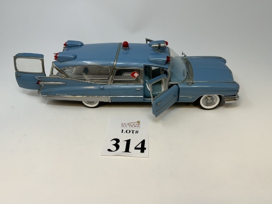 SUNSET COACH DIECAST 1959 CADILLAC AMBULANCE