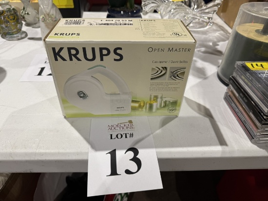 KRUPS OPEN MASTER 404 CAN OPENER