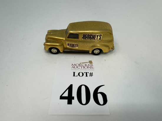 ERTL DIE CAST 1950 CHEVROLET HERSHEY PANEL TRUCK